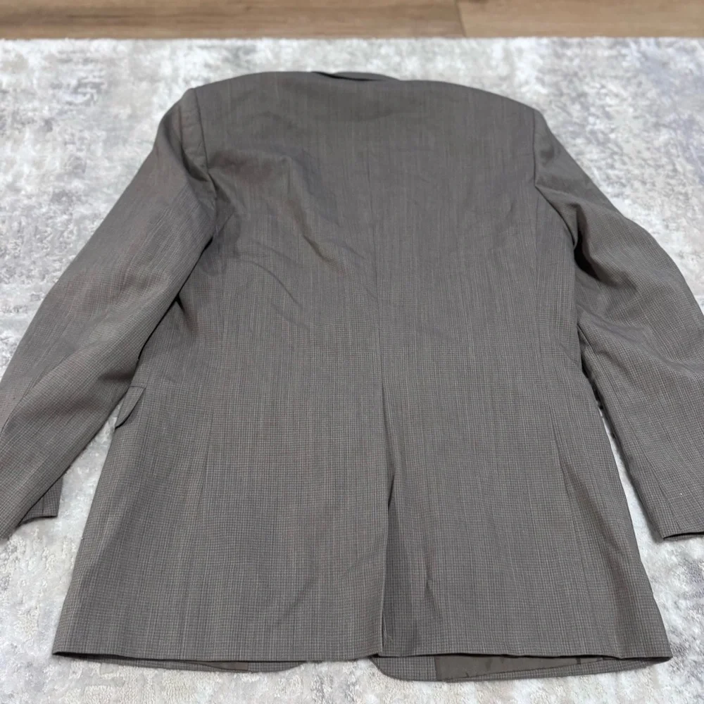 Kilburne and Finch Sport Coat Brown Wool Blend Men's Blazer 42L/36W